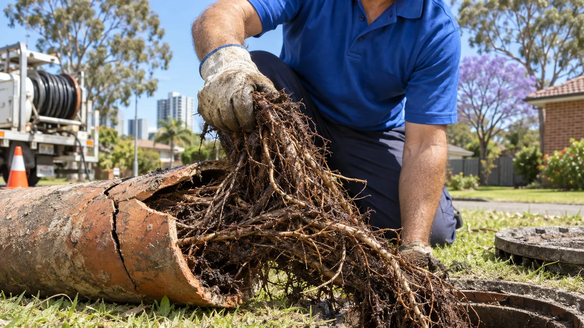 Why Drains Block in Western Sydney: Clay Soil and Tree Roots